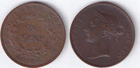Straits Settlements Cent 1845 vz 65.02 £  +  26.01 £ shipping