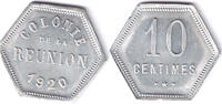 Reunion 10 Centimes -