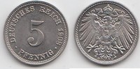 Kaiserreich 5 Pfennig -
