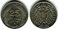 Deutsches Kaiserreich 25 Pfennig Wilhelm II. 1888-1918 -