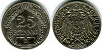 Deutsches Kaiserreich 25 Pfennig Wilhelm II. 1888-1918 -