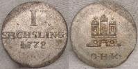 Hamburg-Stadt Sechsling 1778 OHK #6 EF.