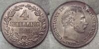 Dänemark 4 Skilling Prachtexemplar.#11 -