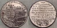 Pfalz-Kurlinie Versilberte Medaille Auf das Heidelberger Fass. -
