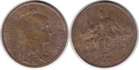 Frankreich 5 Centimes Dritte Republik 5 Centimes 1902 -