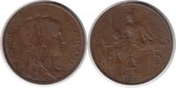 Frankreich 5 Centimes Dritte Republik 5 Centimes 1905 -
