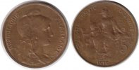 Frankreich 5 Centimes Dritte Republik 5 Centimes 1912 -