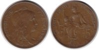 Frankreich 5 Centimes Dritte Republik 5 Centimes 1920 -