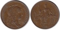 Frankreich 10 Centimes Dritte Republik 10 Centimes 1900 -
