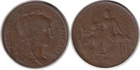 Frankreich 10 Centimes Dritte Republik 10 Centimes 1904 -