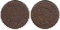 Frankreich 5 Centimes Dritte Republik 5 Centimes 1871 A, Paris -