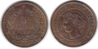 Frankreich 5 Centimes Dritte Republik 5 Centimes 1889 A, Paris -
