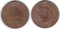 Frankreich Centime Dritte Republik Centime 1885 A, Paris -