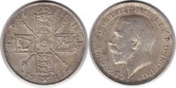 Grossbritannien Florin George V. Florin 1912 -
