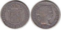 Spanien 40 Centimos Isabel II. 40 Centimos 1868 -
