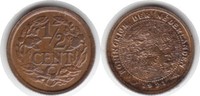 Niederlande 1/2 Cent Wilhelmina I. 1890-1948 -
