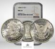 USA Silver-Morgan-Dollar 1884-O NGC-MS63 152.34 &pound;  +  shipping