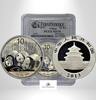 China SILVER-1oz-FIRST-STRIKE 2013 PCGS-MS70 135.41 &pound;  +  shipping