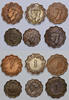 Cyprus 1938-1944  s / ss, LOT-6-PCS-HALF-AND-ONE-PIASTRE 38.09 &pound;  +  shipping