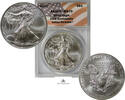 USA EAGLE-SILVER-DOLLAR 2011 ANACS-MS70 152.34 &pound;  +  shipping