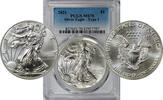USA SILVER-EAGLE-DOLLAR 2021 PCGS-MS70 126.95 &pound;  +  shipping