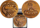 Greece BRONZE-MEDAL-EOK 1979 14520 vz+ / unz 50.78 &pound;  +  shipping