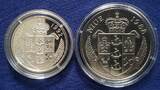 Niue 2x 5 Dollars 1988/92 