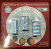 San Marino 1,68 € Originalblister mit je einer ORIGINALROLLE 20 x 1, 2 und 5 Ct -