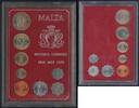 Malta 68 Ct. 10 Mils 1972 1.Kursmünzensatz in Dezimalwährung Original-Ha... 65.02 £  +  5.20 £ shipping