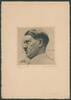 Deutsches Reich Originalradierung 'Adolf Hitler' von August Mayr-Lenoir (1887-1968) -