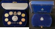 Vatikan  Papst Johannes Paul II.  in blauer Samtschatulle mit Medaille in OVP 3,88 Euro 2002 PP in Schatulle