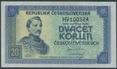 CSSR 20 Kor. Pi. 61a 'Dvacet Korun - Karel Havlicek Borovsky' -