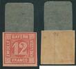 Bayern 12 Kr. 1850 Quadratausgabe geschnitten mit Erstfalz * ungebraucht 65.02 £  +  5.20 £ shipping