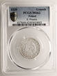 East Prussia/ Preussen, Herzogtum (Ostpreussen) Groschen 1539 Albrecht Hohenzollern 1525-1568 PCGS MS 62