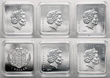 Niue 6 x 1 Dollar 2015 Wit Stwosz Altarpiece series Proof