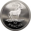 Malawi 10 Kwacha 1978 Sable Antelope Proof