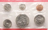 USA Mint Coin Set 1974 D 6 pcs UNC