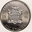 Zambia 1000 Kwacha 1988 Memory of Princess Diana UNC