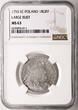 Polen / Saxony Ort (18 Groschen) 1755 EC Friedrich August II 1733-1763 NGC MS 63
