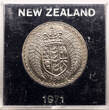 New Zealand 1 Dollar 1971 Introduction of decimal currency UNC