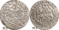 Poland / Lithuania Lithuanian Polgrosz (1/2 Grosza) Zygmunt II August 1545-1572 -