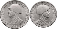 Albania, Italian Occupation Set: 1, 2 Lek -