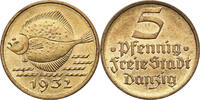 Gdansk, Danzig 5 Pfennig Turbot -