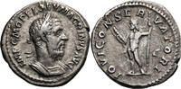 Roman Empire. Macrinus AR Denarius -
