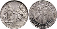 India Silver Modern Hindu Tempel Token -