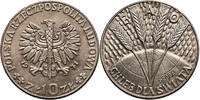 Poland, Peoples Republic 10 Zlotych F.A.O. (bread for the world) - Proba -