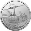 Schweiz  20 Franken Luftseilbahn TITLIS 2023 POLIERTE PLATTE OVP Proof