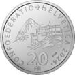 Schweiz  20 Franken SCHILTHORNBAHN 2024 original verpackt PP PROOF