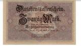 Deutschland  Ros 49 b 20 Mark Darlehenskassenschein 5.8.1914 in kassenfrisch I GEM UNC
