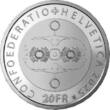 Schweiz  20 Franken CERN 2025 in PP original verpackt - nur 3.500 Stück PROOF